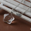 Make A Wish Glass Bead Orb Natural dandelion seed in glass long necklace Glass bottle necklace Necklace jewelry