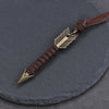 Man Necklace Handmade Vintage Leather Arrow Pendant Necklace Rope Chain Necklaces Men&Women Punk Jewlery Accessories