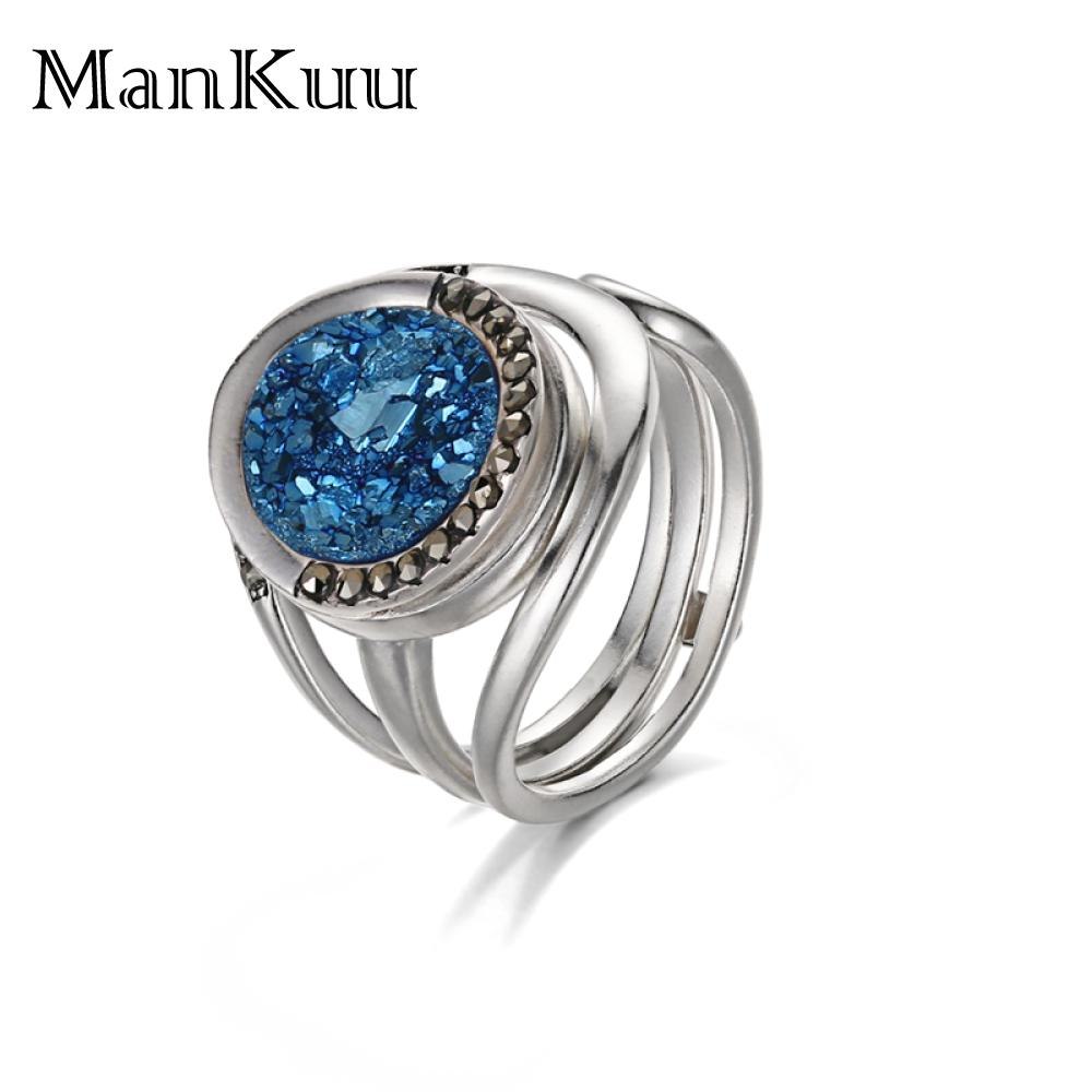 Unique Design Sapphire Bridal Rings 925 Sterling Silver Wedding Engagement Ring For Women Sailor Moon Birthd Gift Women