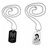 Maradona Beaded Necklace Football Super Star Stainless Steel Tag Pendant Fans Gifts