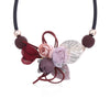 Women Necklace Statement Necklaces & Pendants Flower and Leaf Necklace For Women Jewelry SP253