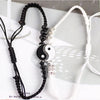 Matching 2 Pieces Stainless Steel Tai Chi Pendant Puzzle Necklace DIY Bracelet Jewlery Gift Couple Friends Bracelets Necklaces