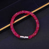 Trendy Mesh Crystal Cuff Star Magnetic Clasp Charm Bracelet Vintage 11 color Round Metal Chain Bracelets Jewelry Gift