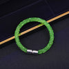 Trendy Mesh Crystal Cuff Star Magnetic Clasp Charm Bracelet Vintage 11 color Round Metal Chain Bracelets Jewelry Gift