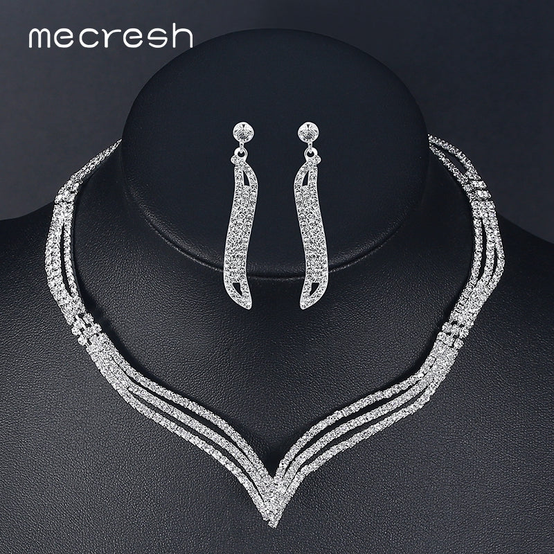 Simple-Style-Rhinestone-Silver-Plated-Wedding-Accessories-Drop-Earrings-Necklace-for-Bridal-Jewelry-Sets-TL296