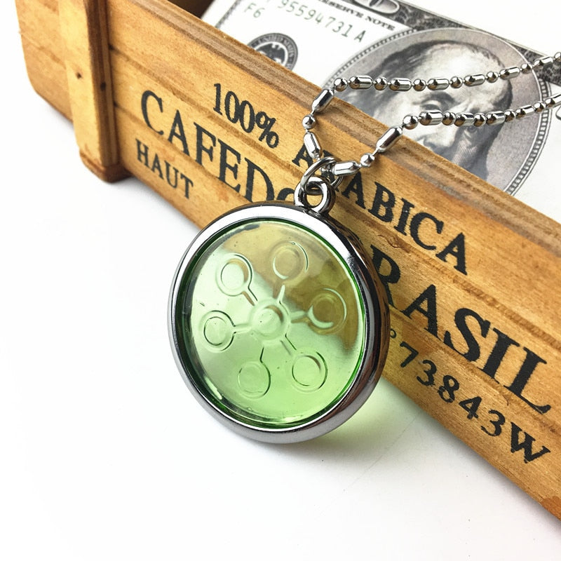 Med BioDisc CHI Pendant Quantum Science Scalar Energy Necklace for Men Woman Stainless Steel 5000+ Ions Charms Jewelry