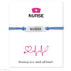 Medical Nurse Hat OT LPN EMT RN Antique Silver Charm Card Bracelets Blue Mint Blue Red Women Men Jewelry Many Styles Choose