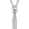 Geometry Design Gold Chain Necklace Elegant Tassle Collar Chain Sweater Chain Statement Long Necklace Pendant for Women