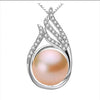 [MeiBaPJ]AAAA Pearl pendant necklace for women Top quality 12-13mm pearl jewelry with gift box 3 colors