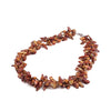 [MeiBaPJ] Baroque color pearl necklace green/red/brown 3 colors 925 sterling silver jewelry good for party gift box