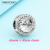 45cm link chain Necklaces for Women 925 sterling silver with many colors Radiant Hearts pendant necklace Fine Jewelry