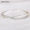 925 Sterling Silver many kinds of open bracelets For women with ball clip fit Charms bead bangles DIY fine jewelry YSZ031