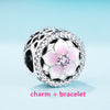 925 sterling Silver Bracelets for women with Radiant Hearts charms fit silver charms beads DIY bangles fine jewelry br001