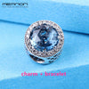 925 sterling Silver Bracelets for women with Radiant Hearts charms fit silver charms beads DIY bangles fine jewelry br001