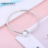 925 sterling silver fine jewelry many kinds of Bracelets for women fit charms beads DIY silver snake chain bracelet YL001