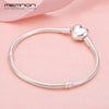 925 sterling silver fine jewelry many kinds of Bracelets for women fit charms beads DIY silver snake chain bracelet YL001
