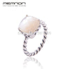 Fine jewelry European Style Mother of Pearl Rings for women Made of 925 Sterling Silver anillos fine jewelry RIP099