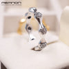 New autumn collection love pods ring 925 sterling silver rings for women anillos with rose and gold color silver jewelry