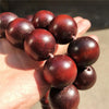 Men Bracelet Mahogany Buddha Beads Monk Prayer Beads Necklace For Kung Fu Suit Tai Chi Uniform Ornament Men Jewelry gift