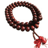 Men Bracelet Mahogany Buddha Beads Monk Prayer Beads Necklace For Kung Fu Suit Tai Chi Uniform Ornament Men Jewelry gift