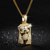 Men Hip Hop Rapper Popular Jewelry Necklace Cleopatra Religious Jesus Portrait Pendant Necklace For Women Stainless Steel Chain