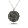 Men Lady Female Girl Women Girlfriend Metal Gold Color Pirates of The Caribbean Aztec Gold Coins Pendant Charm Necklace