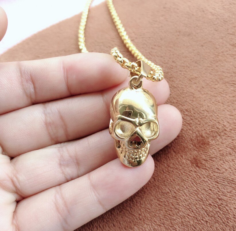 Men Lady Female Girl Women Girlfriend Metal Gold Color Pirates of The Caribbean Aztec Gold Coins Pendant Charm Necklace