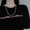 Men Long Hip Hop Necklace on The Neck CollarStainless Steel Chain Necklaces for Women Jewelry Gift Accessories