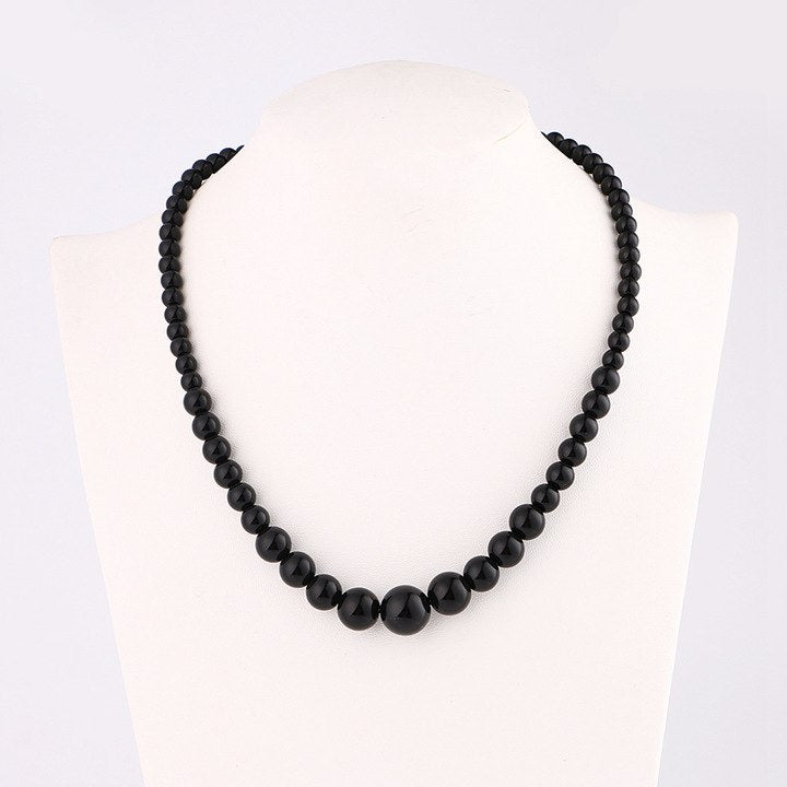Men Short Necklace Vintage Women Fashion Jewelry Statement Stone Power Gem Crystal Male Female Clavicle Chain Gothic Necklace