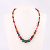 Men Short Necklace Vintage Women Fashion Jewelry Statement Stone Power Gem Crystal Male Female Clavicle Chain Gothic Necklace