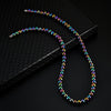 Men Women Hematite Necklace Multicolor Beads Magnetic Therapy Care Natural Stone Necklaces Jewelry Gift NIN668