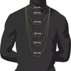 Men Women Hip Hop Cross Pendant Necklace with 4mm Zircon Tennis Chain Iced out Bling Necklaces HipHop Jewelry Gift A++