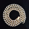 Men Women Hip Hop Iced Out Bling Figure Pendant Necklace with 13mm Miami Cuban Chain HipHop Rock Necklaces Charm Jewelry