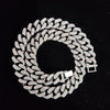 Men Women Hip Hop Iced Out Bling Figure Pendant Necklace with 13mm Miami Cuban Chain HipHop Rock Necklaces Charm Jewelry