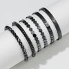 Men Women Magnetic Therapy Energy Healing Beads Bracelet Loss Weight Effective Black Stone Bracelets Therapy Arthritis Jewelry