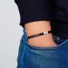 Men Women Magnetic Therapy Energy Healing Beads Bracelet Loss Weight Effective Black Stone Bracelets Therapy Arthritis Jewelry