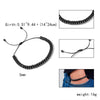 Men Women Magnetic Therapy Energy Healing Beads Bracelet Loss Weight Effective Black Stone Bracelets Therapy Arthritis Jewelry