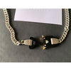 Men Women Skateboard ALYX Hero Chain Necklace  Titanium Metal Buckle 1017 ALYX 9SM Necklace Chain Link Accessories