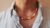 Men's Beaded Necklace - Men's Necklace - Men's Choker Necklace - Men's Jewelry