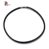 Men's Leather Rope Choker Necklace Black Male Colar 20inches