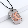 Men's Necklace Jewelry Dog Tag Pendant Game Tom Clancy's The Division Agent SHD Logo Necklaces Bead Chain Gifts Accessories