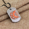 Men's Necklace Jewelry Dog Tag Pendant Game Tom Clancy's The Division Agent SHD Logo Necklaces Bead Chain Gifts Accessories