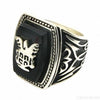 Men's Ring Movie Vampire Diary Damon Salvatore Letter D/S Sun Crest Rings Jewelry Klaus Rebekah Elijah Finn Kol Mikael's Gifts
