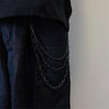 Men's Rock Punk  Metal Pants Chain Waist Chain Wallet Chain Key Chain Hip Hop style Dress Jewelry Trendy Accessories