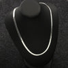 Men's Women's Necklaces Gold Blade Blade Necklace Women's Sexy Flat Snake Chain Jewelry Gift Clavicle Necklace