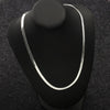 Men's Women's Necklaces Gold Blade Blade Necklace Women's Sexy Flat Snake Chain Jewelry Gift Clavicle Necklace