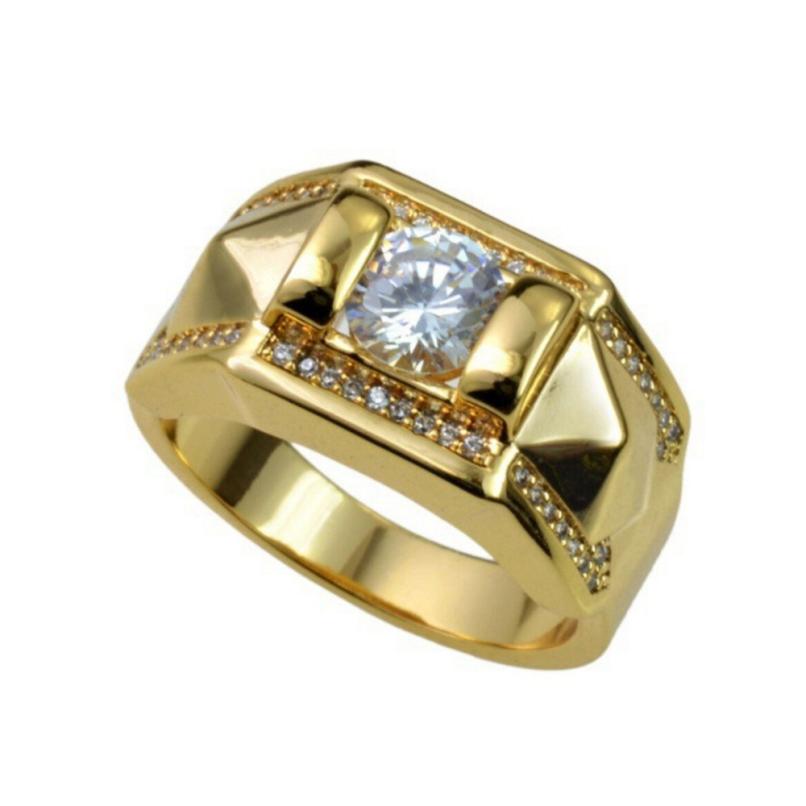 Men's Women's Rings Betrothal Engagement Rings Jewelry Geometric Type Romantic Ring Valentine's Gift Jewelries Ornaments Anillos