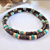 Men's African necklace fashion African beaded jewelry trend surfer necklace men's gift wooden beach necklace
