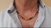 Men's African necklace fashion African beaded jewelry trend surfer necklace men's gift wooden beach necklace
