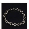 Mens Simple Stainless Steel Curb Cuban Link O-shaped Chain Bracelets for Women Unisex Wrist Jewelry Gifts